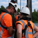 Verankeringsproject - Verankeringssysteem referentie project- Zichtbaar: Aanwezigheid op verankeringsplatform, samenwerken, protocollen opvolgen, veiligheid waarborgen, persoonlijk bescherming middelen aanwezig