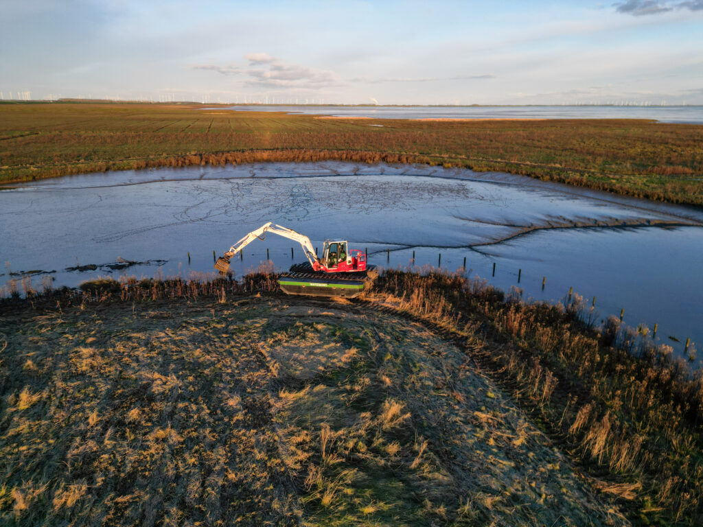 Finsterwolde landschap - closeup WK955