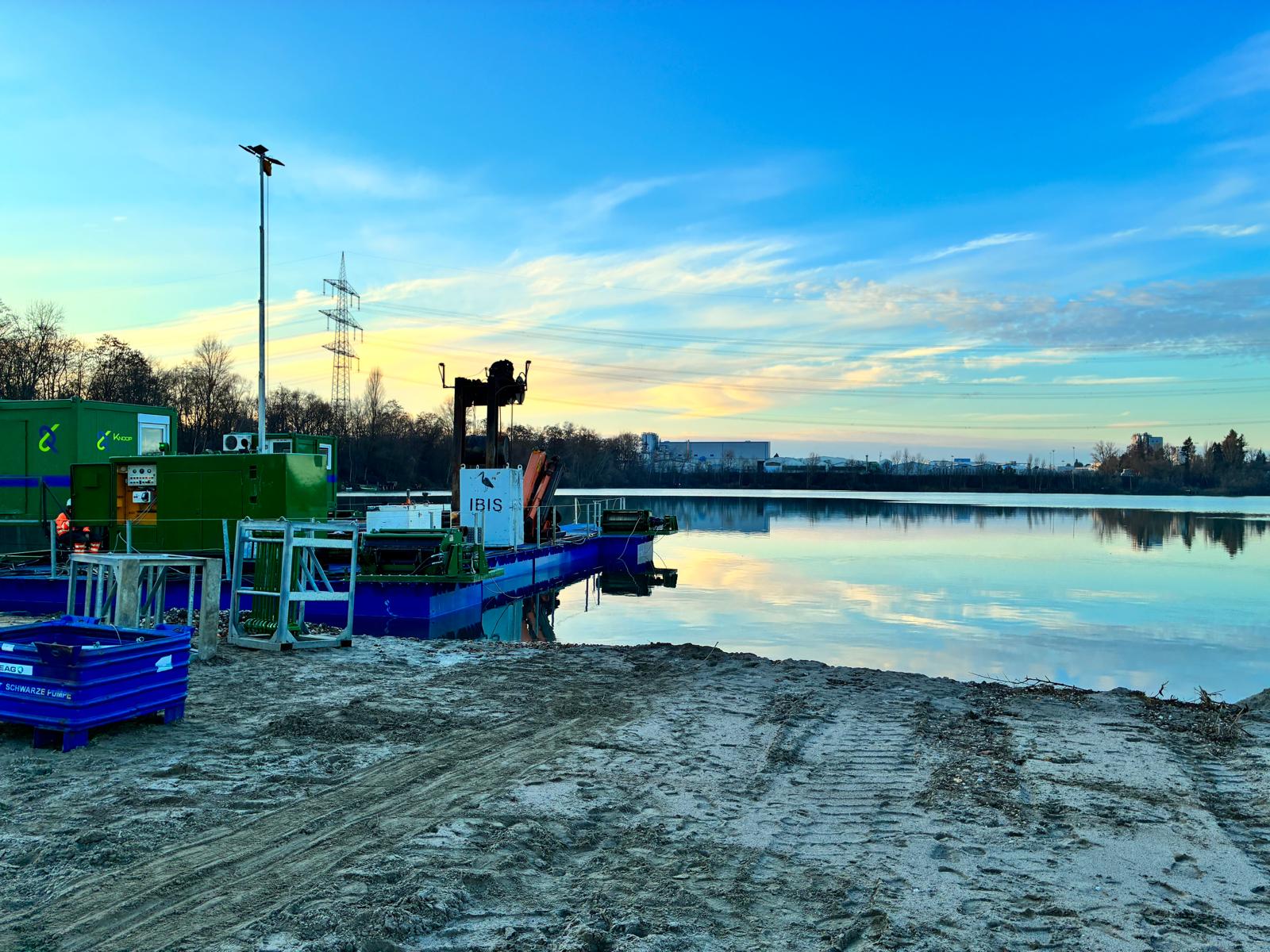 Uitzicht Verankeringsplatform